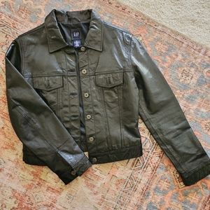 Gap leather jacket (Fall 2000)